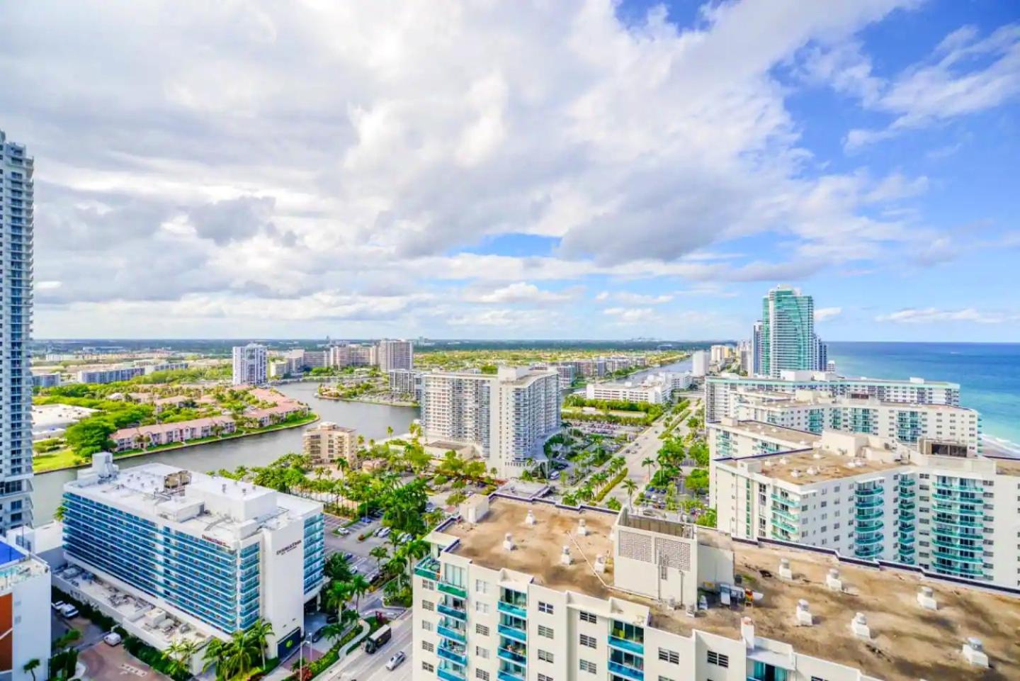 Wonderful 2/2 Condo W Ocean View At Hyde Beach Hollywood Luaran gambar