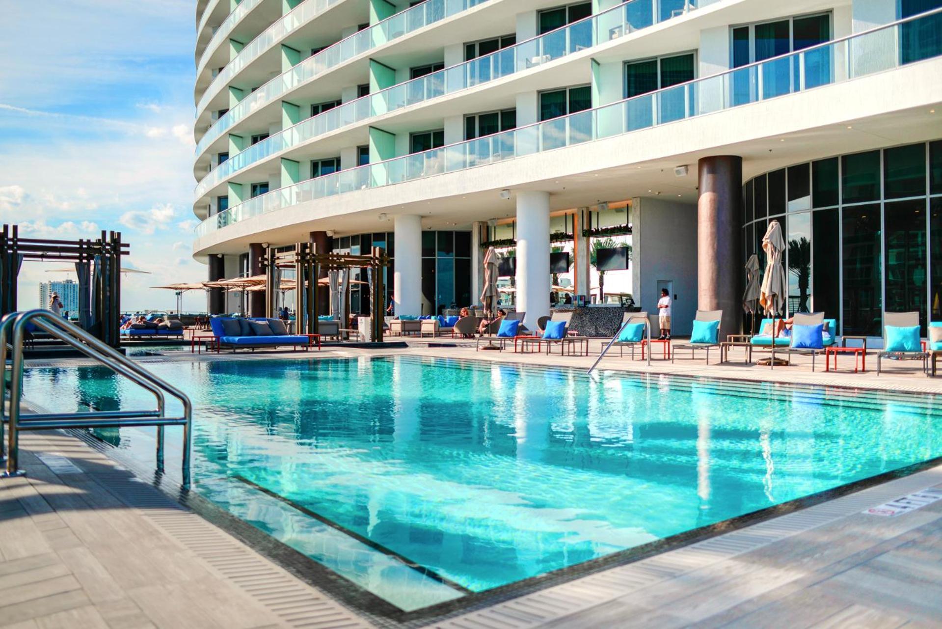 Wonderful 2/2 Condo W Ocean View At Hyde Beach Hollywood Luaran gambar
