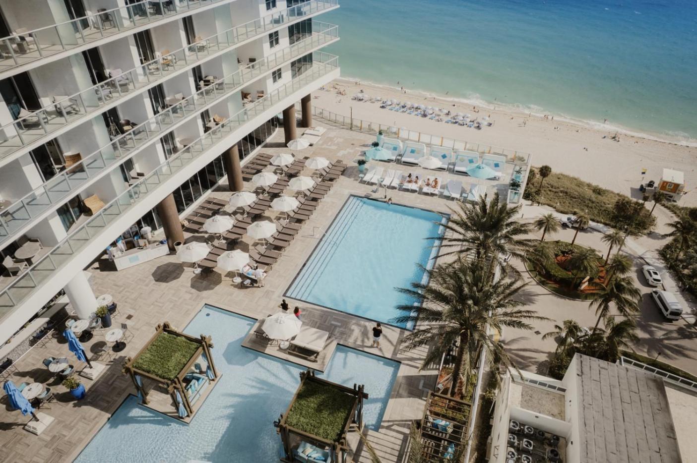 Wonderful 2/2 Condo W Ocean View At Hyde Beach Hollywood Luaran gambar